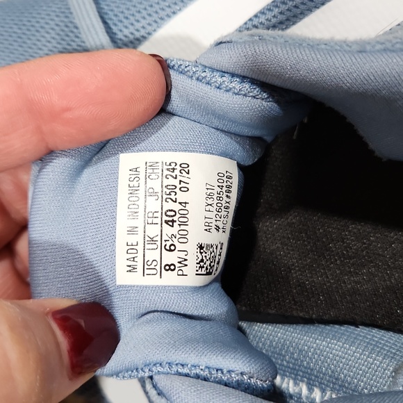 Womens Adidas Sneakers,Light Blue - Picture 5 of 5